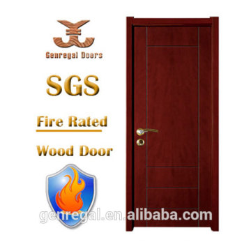 High Quality BS476 sound proof fire rating Wood Door